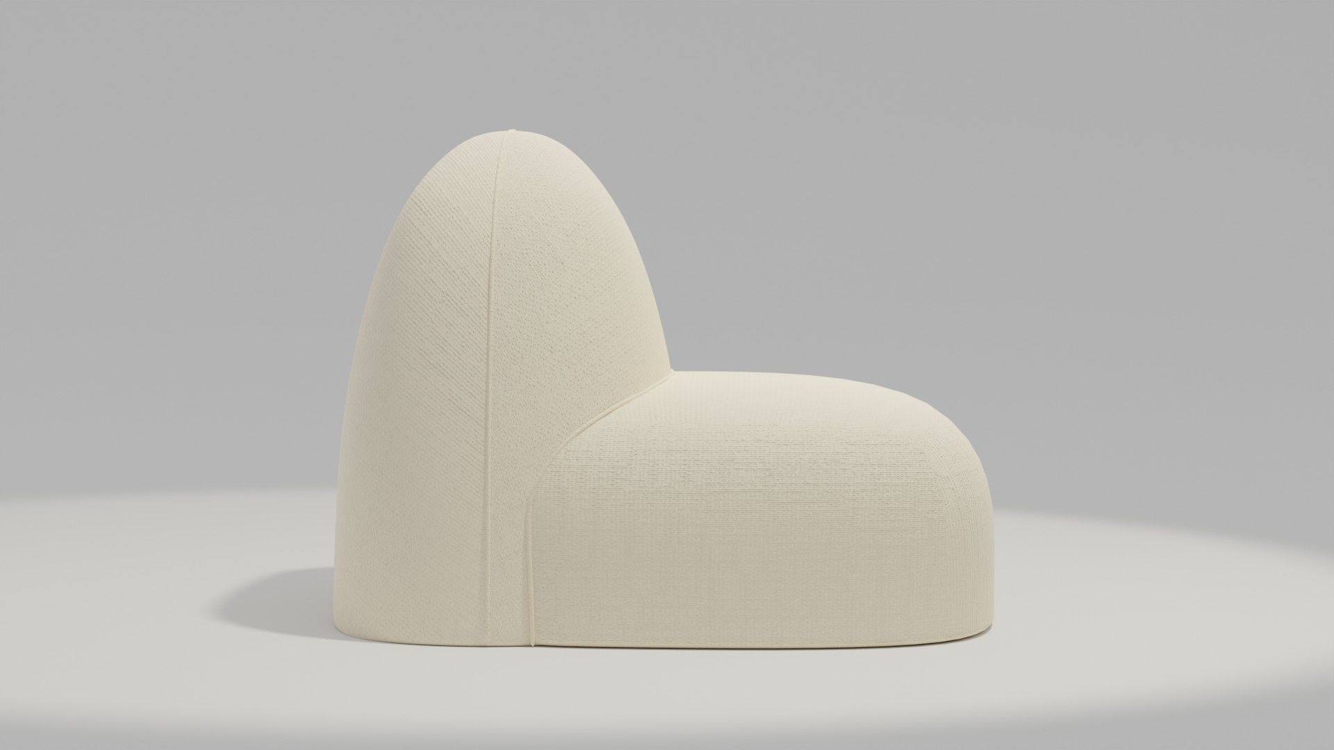 Cloud Chair Sofa 3D model_2