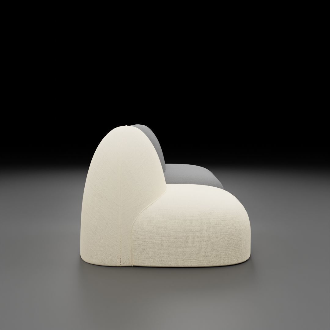 Cloud Chair Sofa 3D model_6
