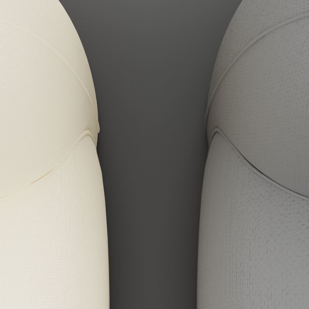 Cloud Chair Sofa 3D model_7