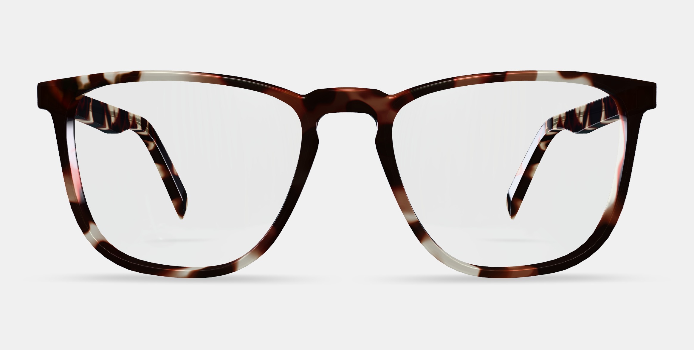 Vaughan Eyeglasses in Burnt Lemon Tortoise Low-poly 3D model_11