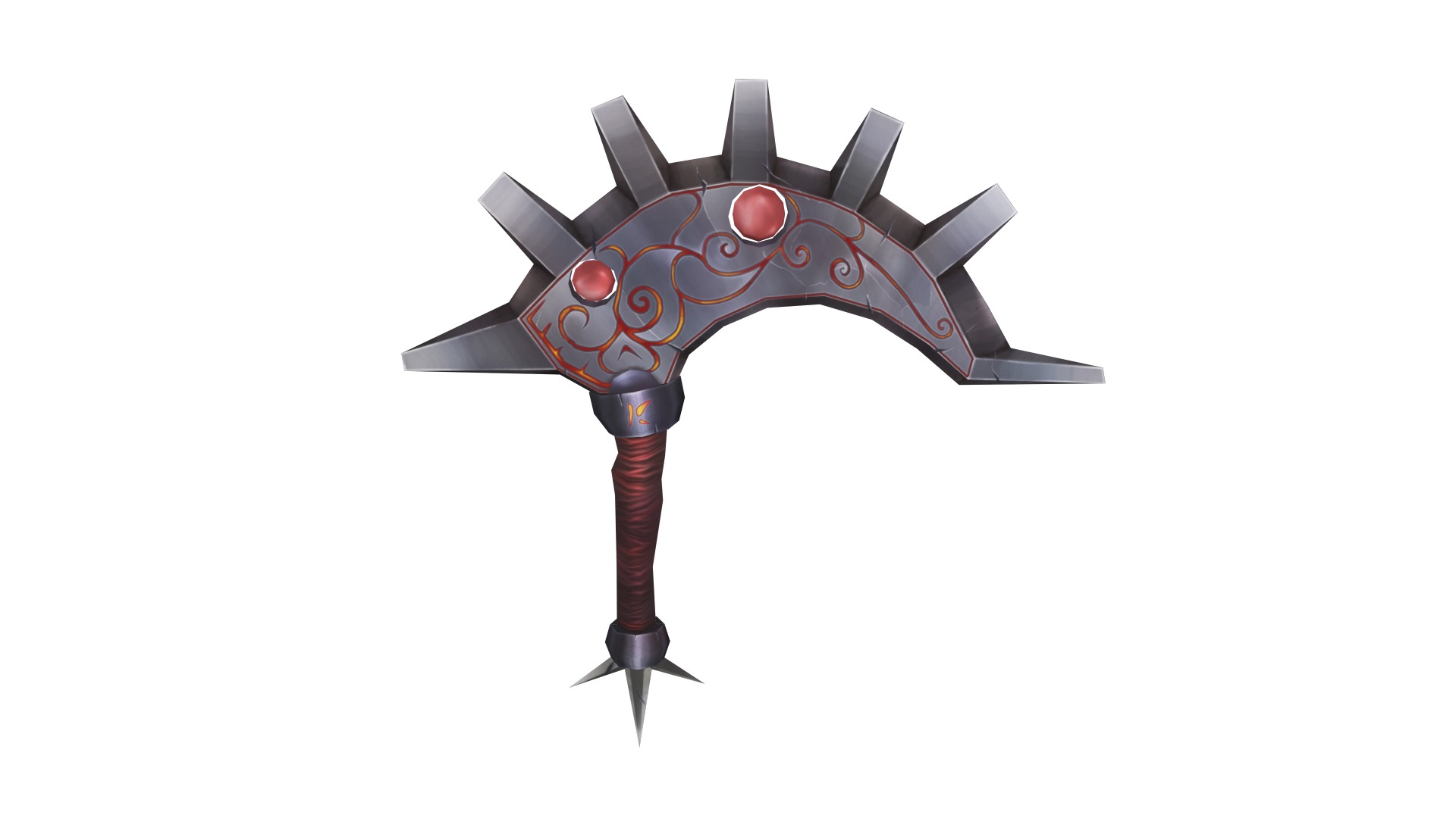 Stylized Weapon - Low poly Low-poly 3D model_7