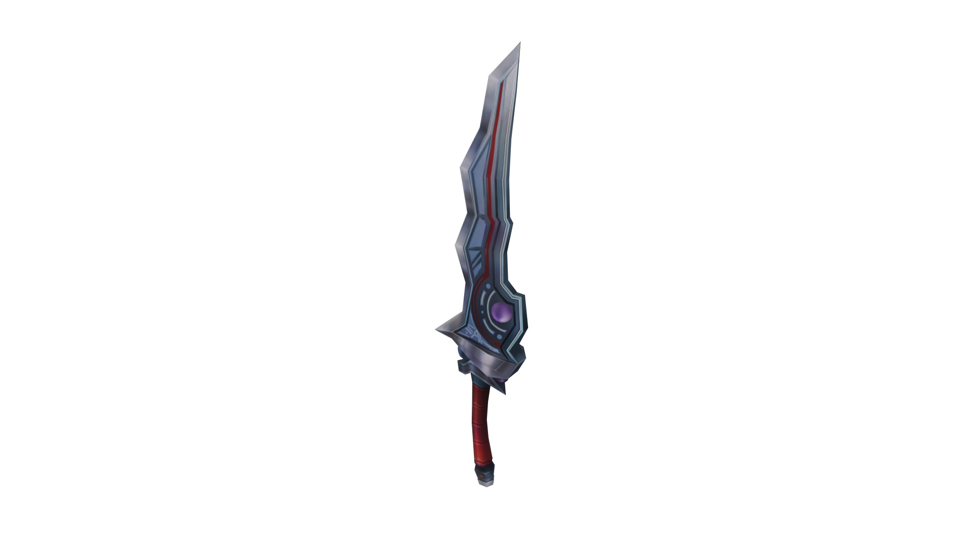 Stylized Weapon - Low poly Low-poly 3D model_24