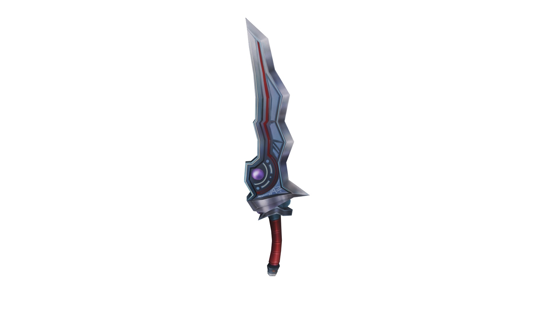 Stylized Weapon - Low poly Low-poly 3D model_23