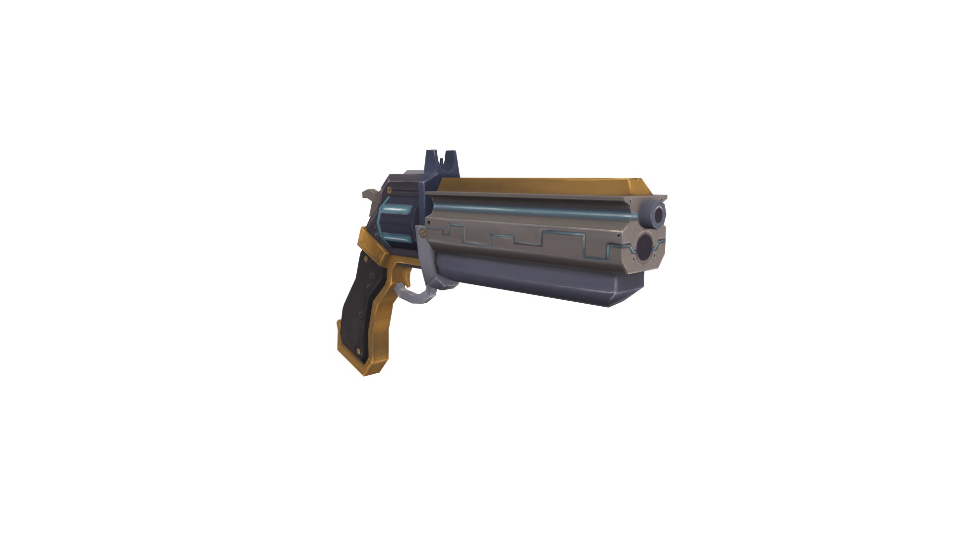 Stylized Weapon - Low poly Low-poly 3D model_12