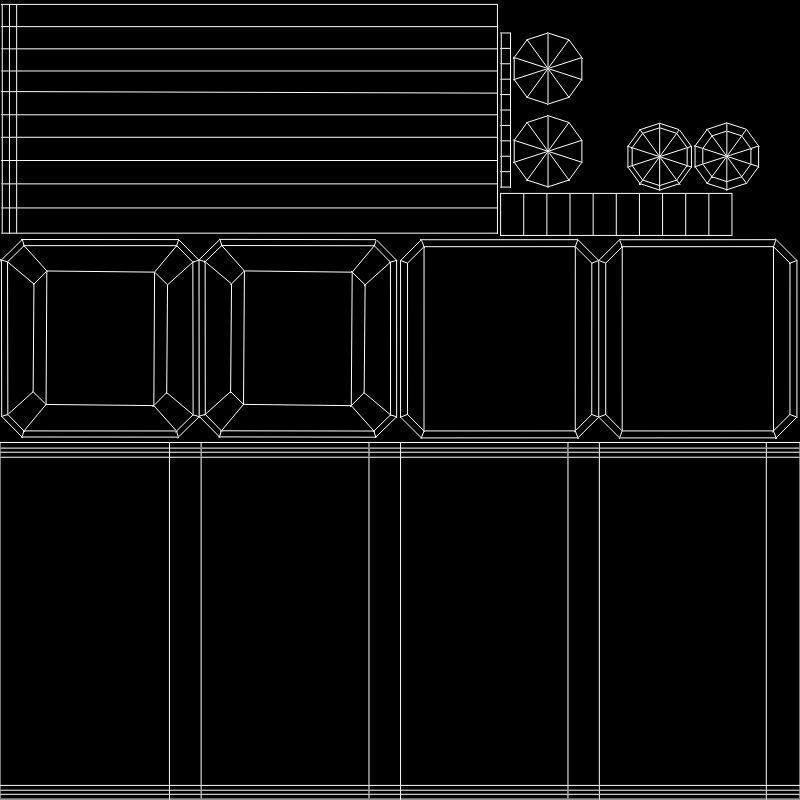 Stylized Weapon - Low poly Low-poly 3D model_18