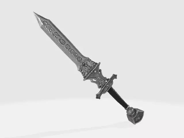 Sword 3D model_0