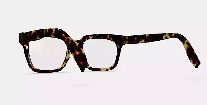 Winston Eyeglasses in Black Oak Tortoise