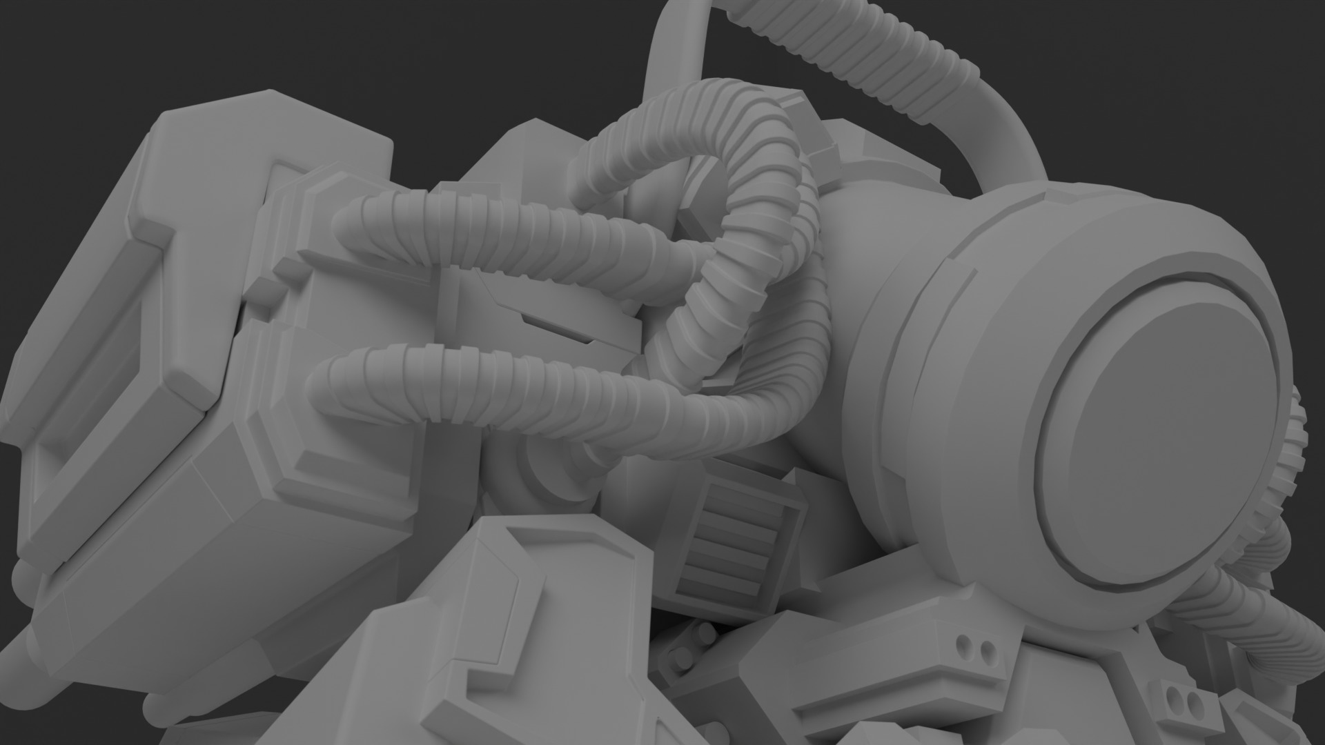 robot automata 3D model_4