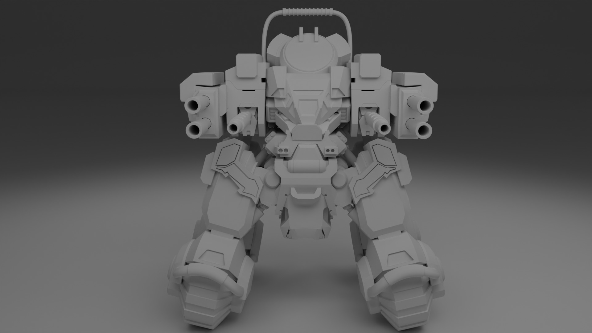 robot automata 3D model_1