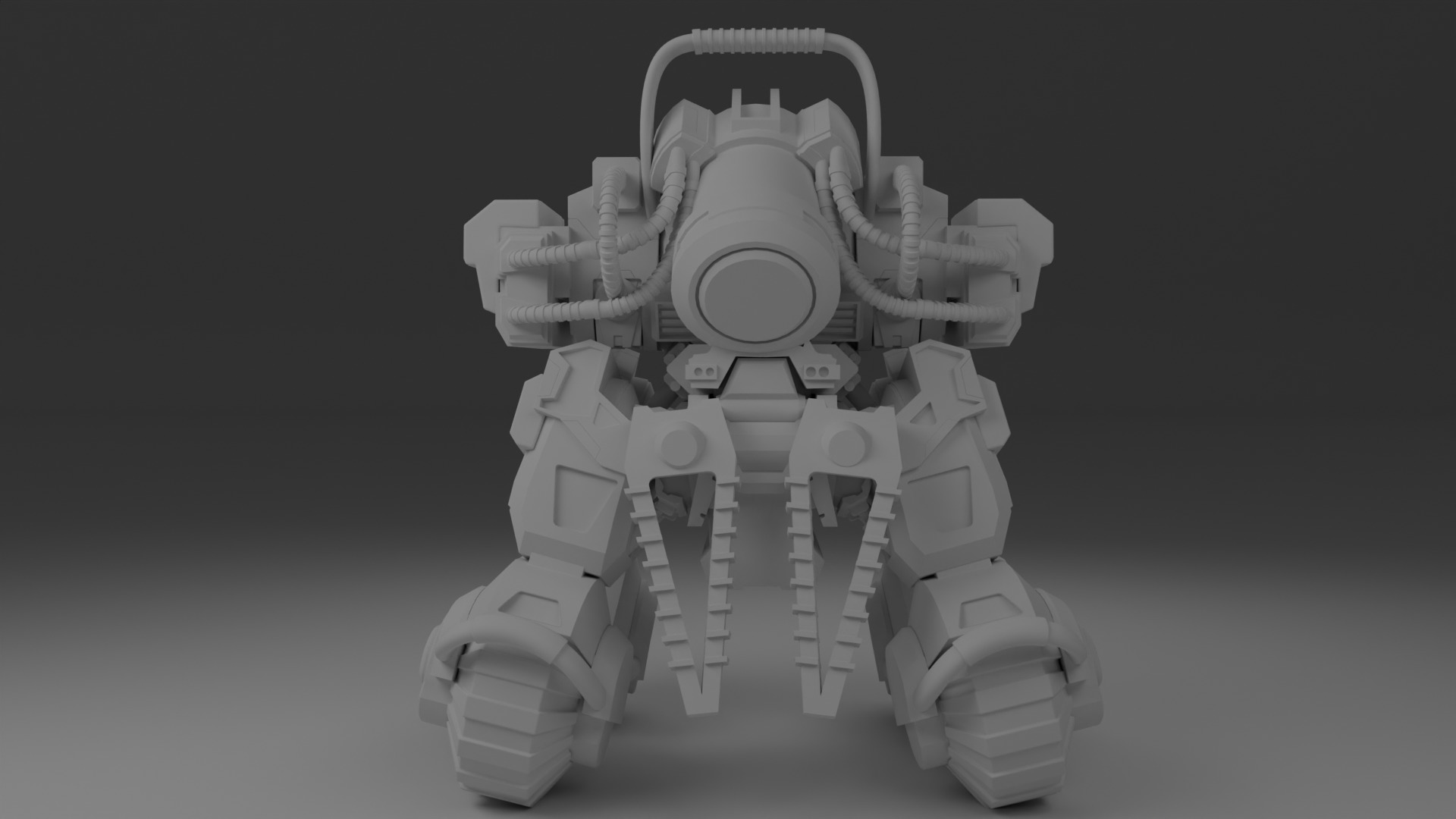 robot automata 3D model_3