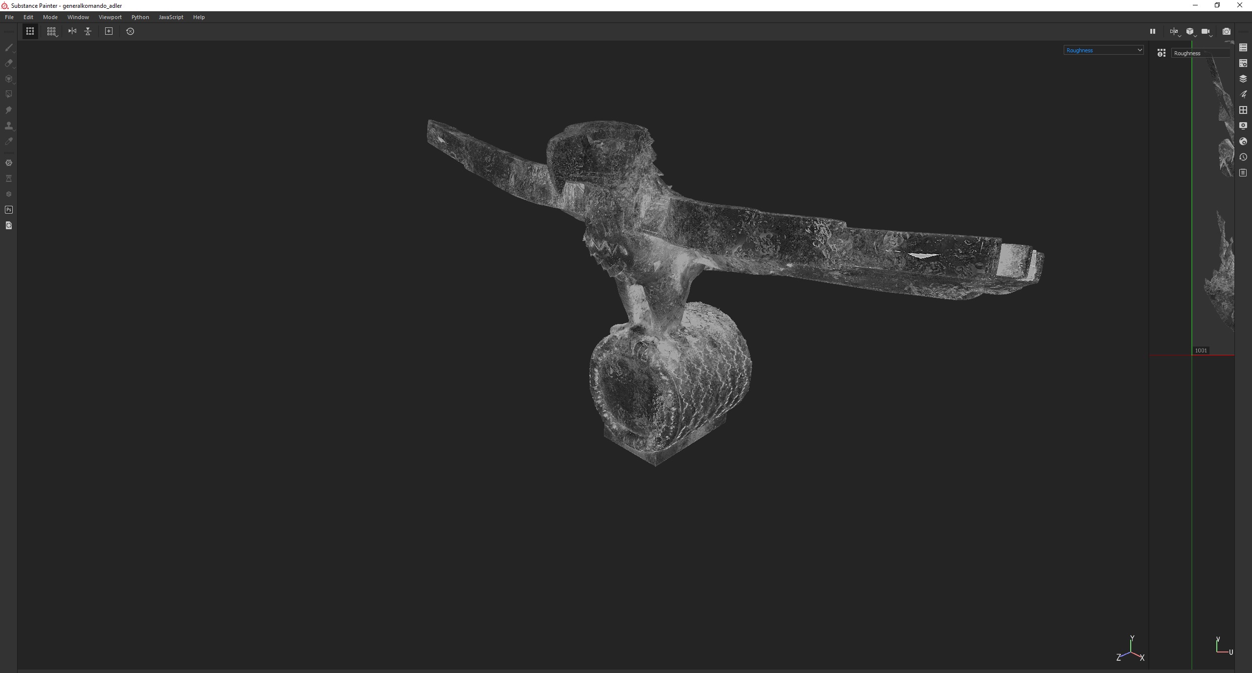 Germania - Reich Adler Eagle Generalkomando v2 3D model_5