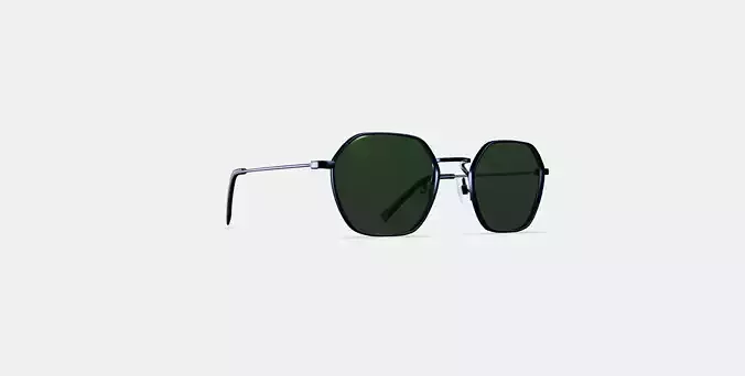 Keiko Sunglasses in Brushed Ink