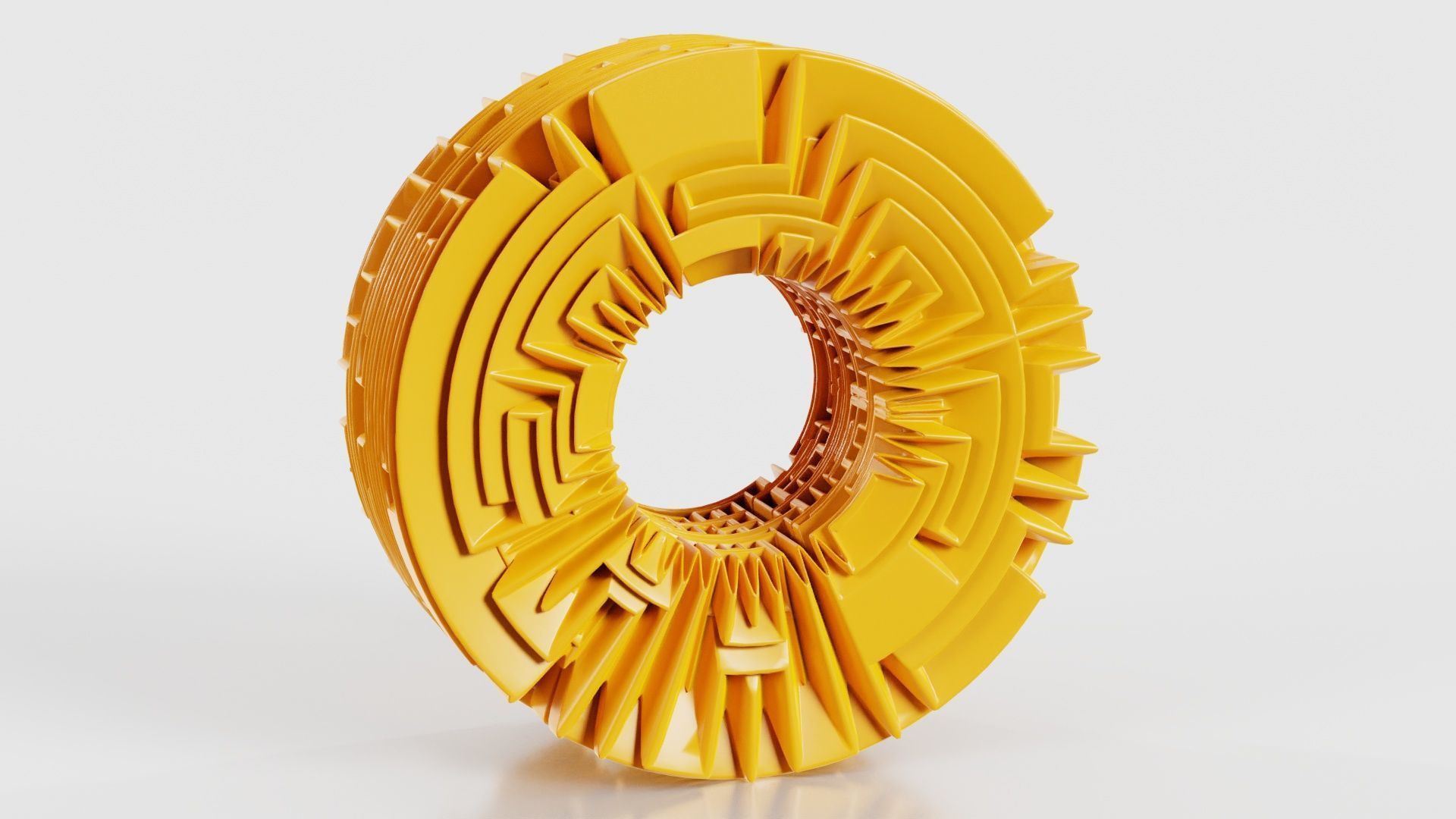 Maze Ring 3D model_25