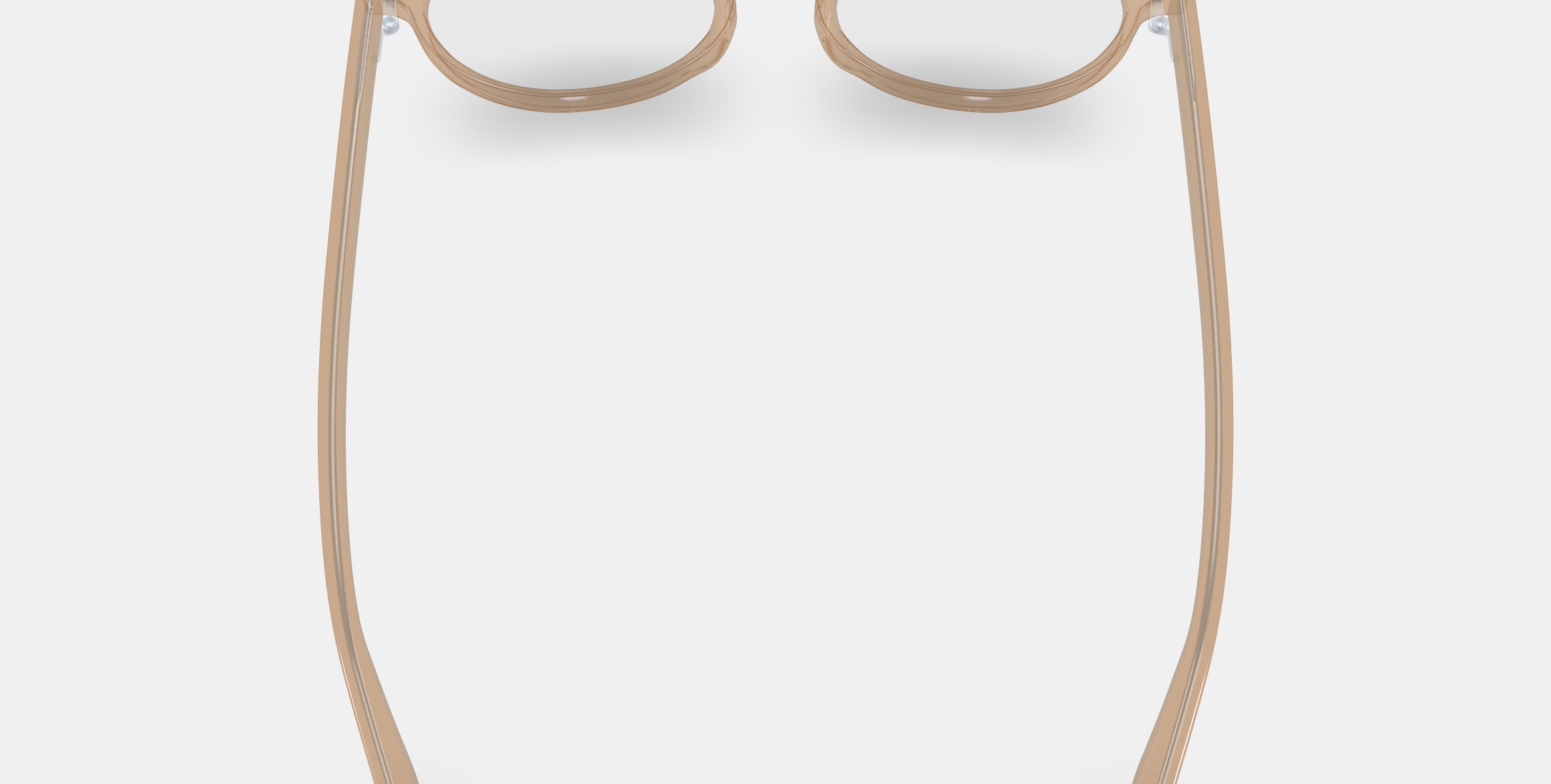 Leila Eyeglasses in Grapefruit Soda Low-poly 3D model_5