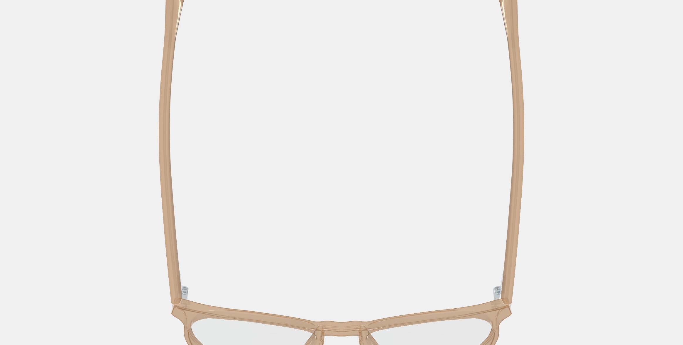 Leila Eyeglasses in Grapefruit Soda Low-poly 3D model_8