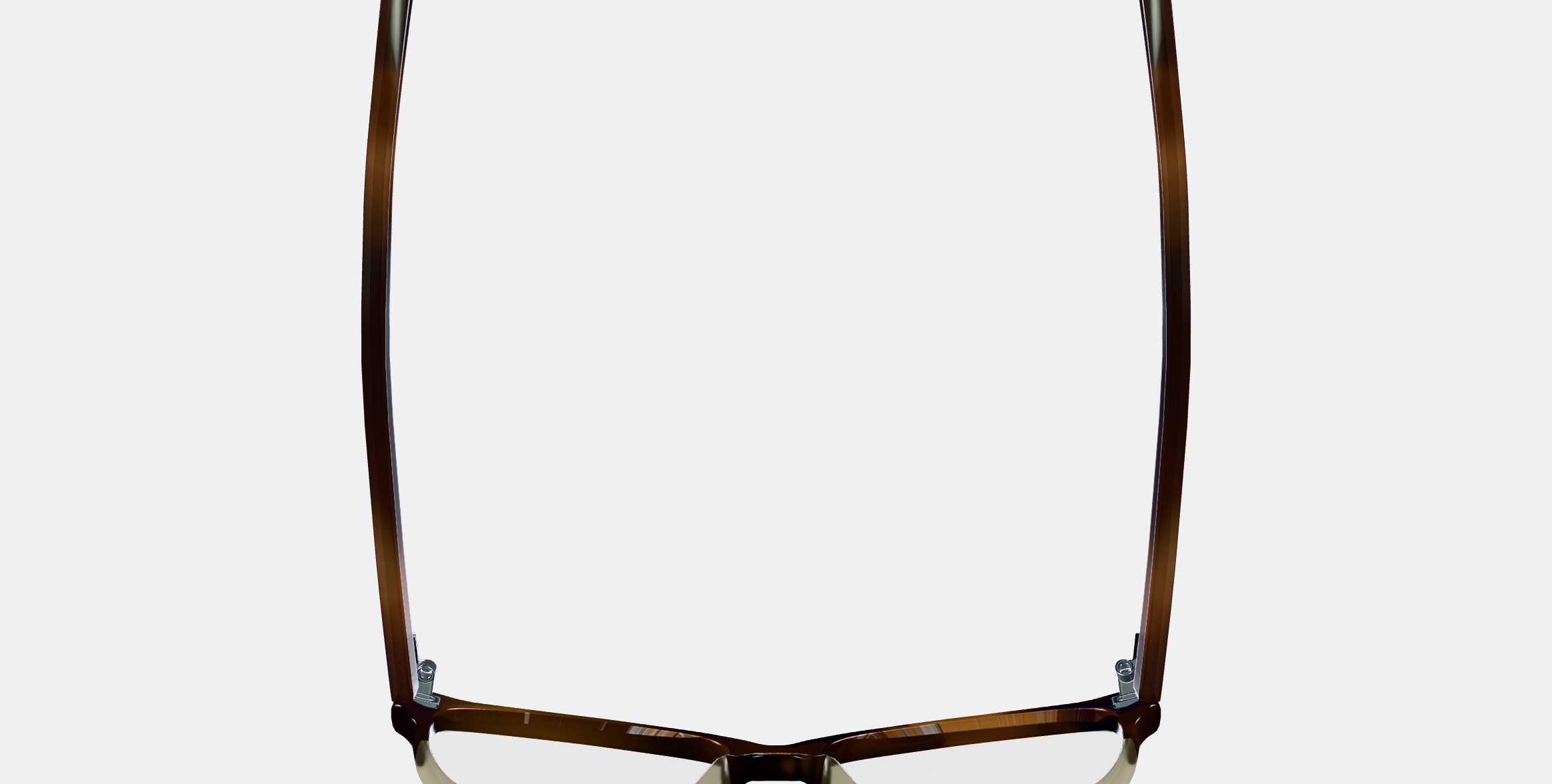 Daisy Eyeglasses in Tea Rose Fade Low-poly 3D model_8