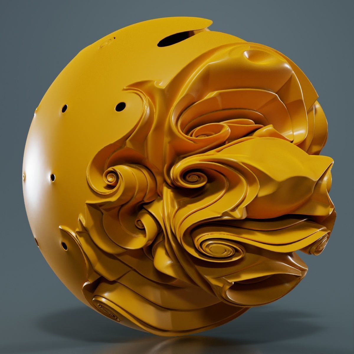 Mushroom 3D model_12