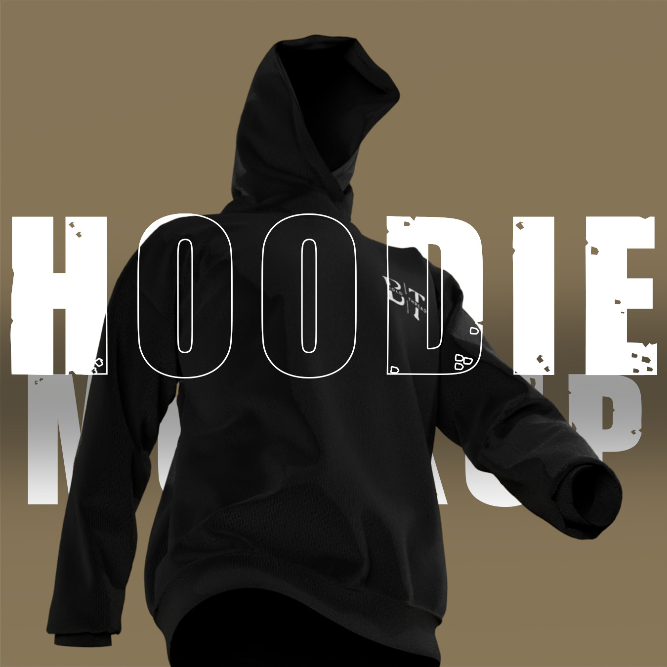 3d animated hoodie cloth simulation blender 3d  3D model_4