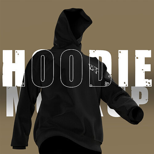3d animated hoodie cloth simulation blender 3d 