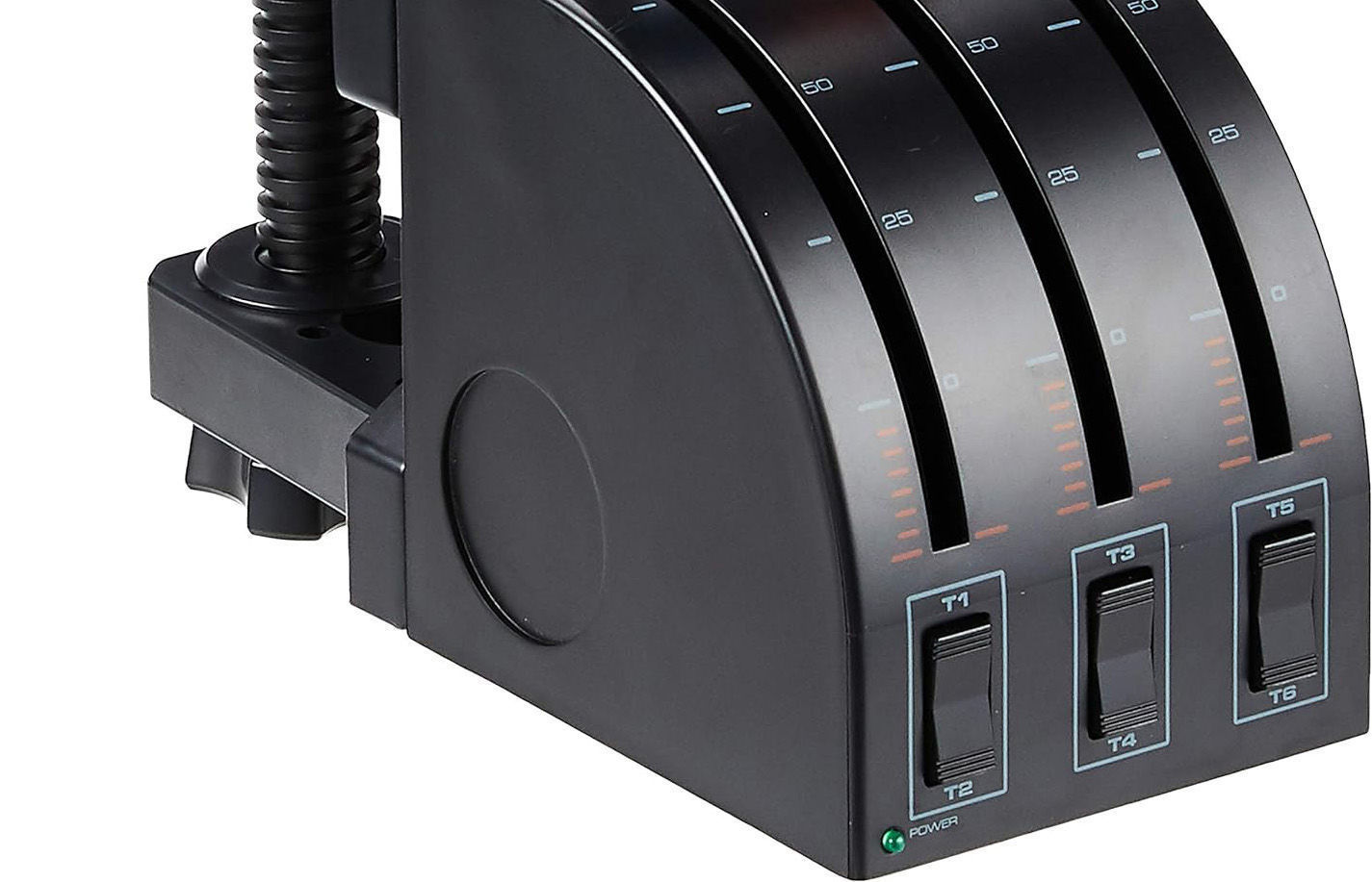 Throttle levers Boeing inspired  Saitek Pro Flight Throttle TQ 3D print model_1