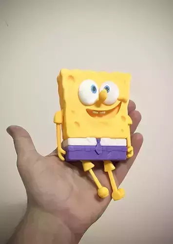 Spongebob Flexi 3D print model