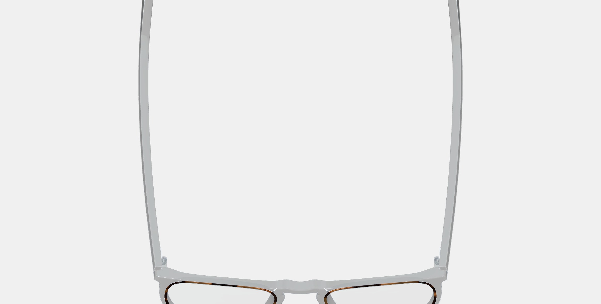 Haskell Eyeglasses in Crystal with Maple Low-poly 3D model_8