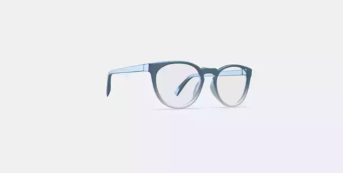Amari Eyeglasses in Daybreak Matte Fade Low-poly 3D model