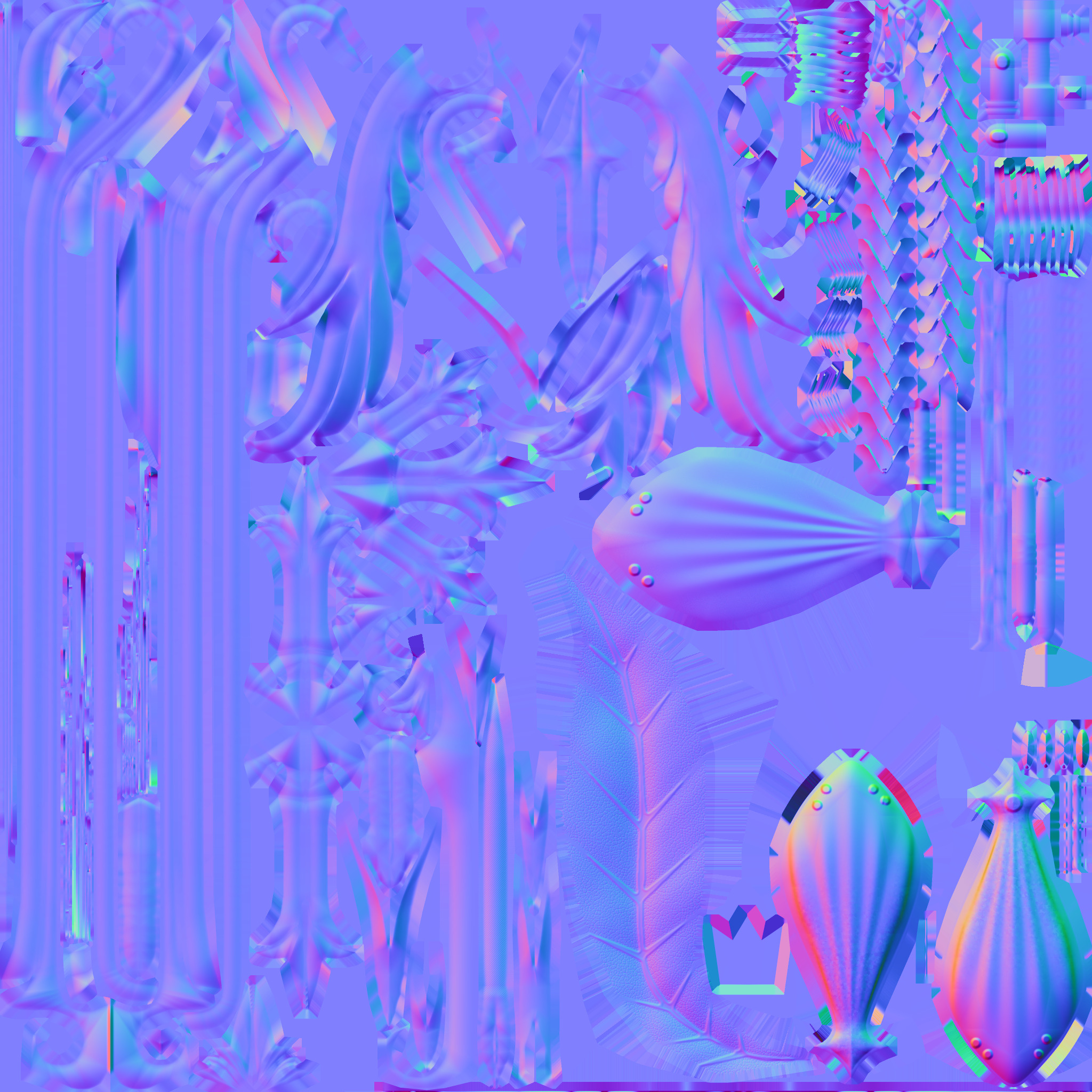 Oathkeeper Low-poly 3D model_10