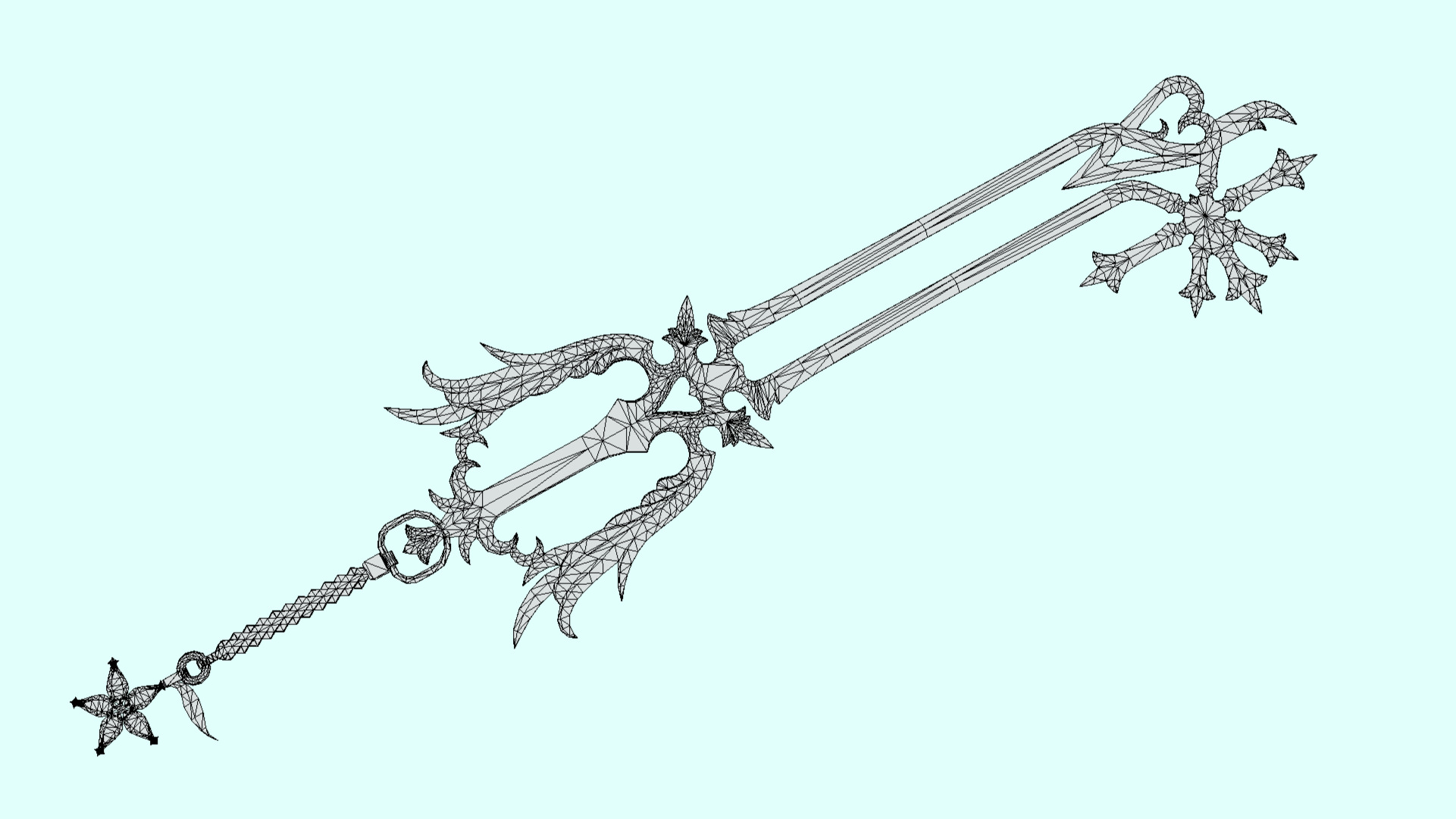 Oathkeeper Low-poly 3D model_1