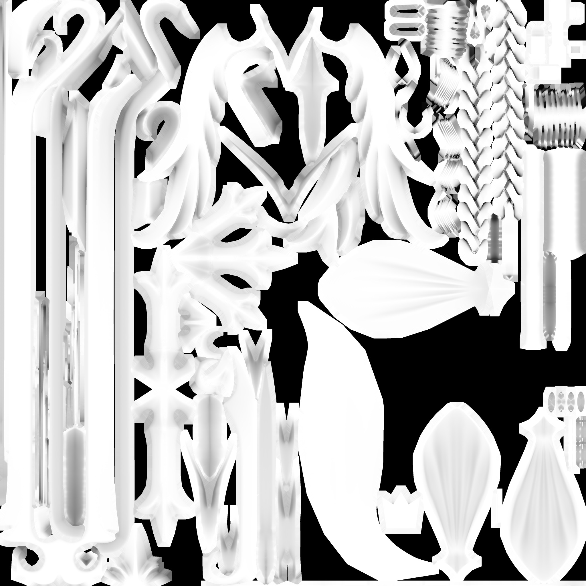 Oathkeeper Low-poly 3D model_9