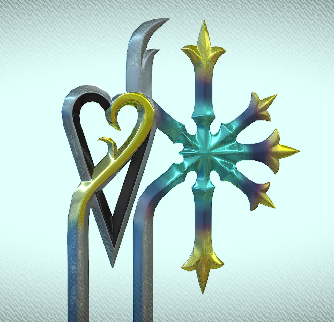 Oathkeeper Low-poly 3D model_2
