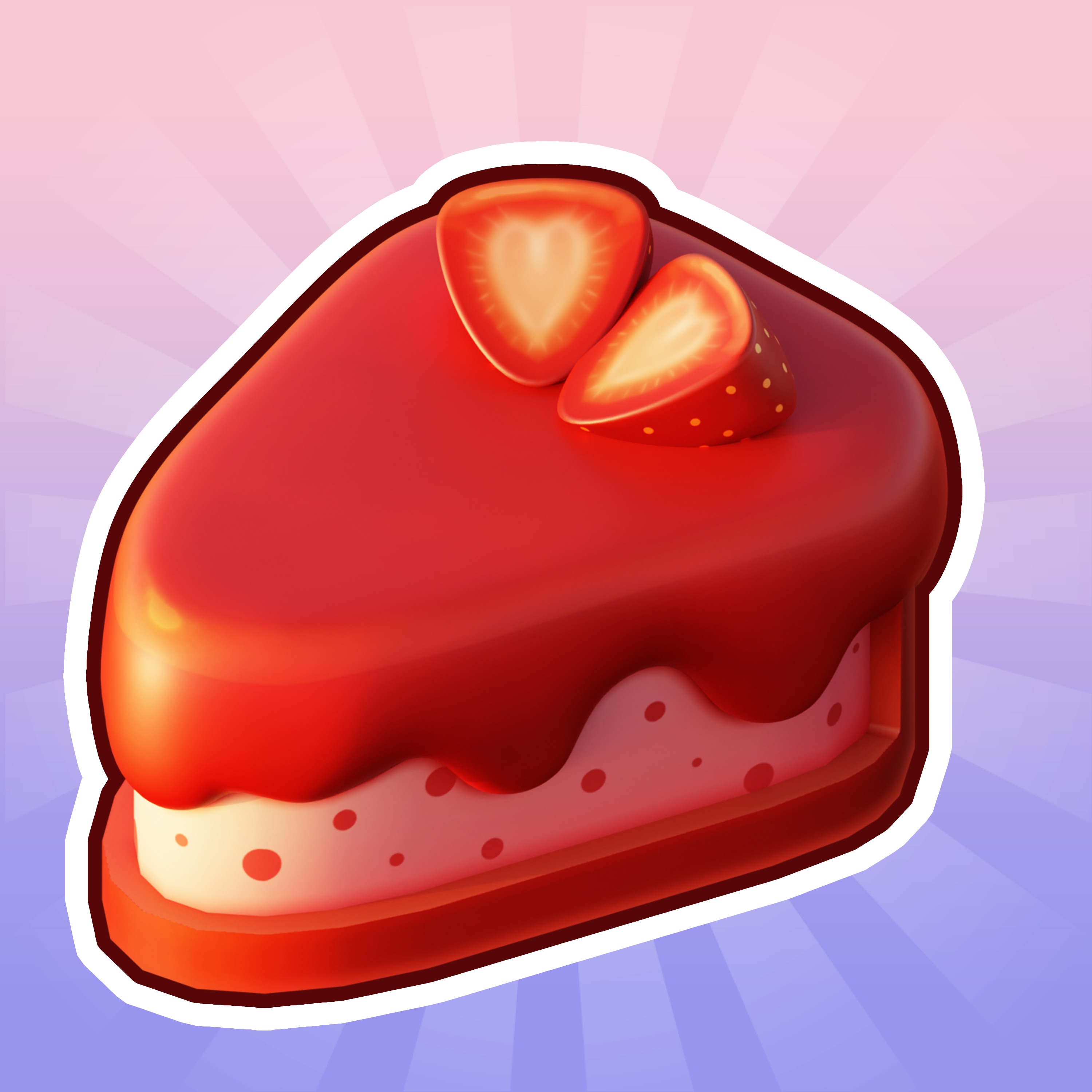 Cartoon Cakes 3D model_7