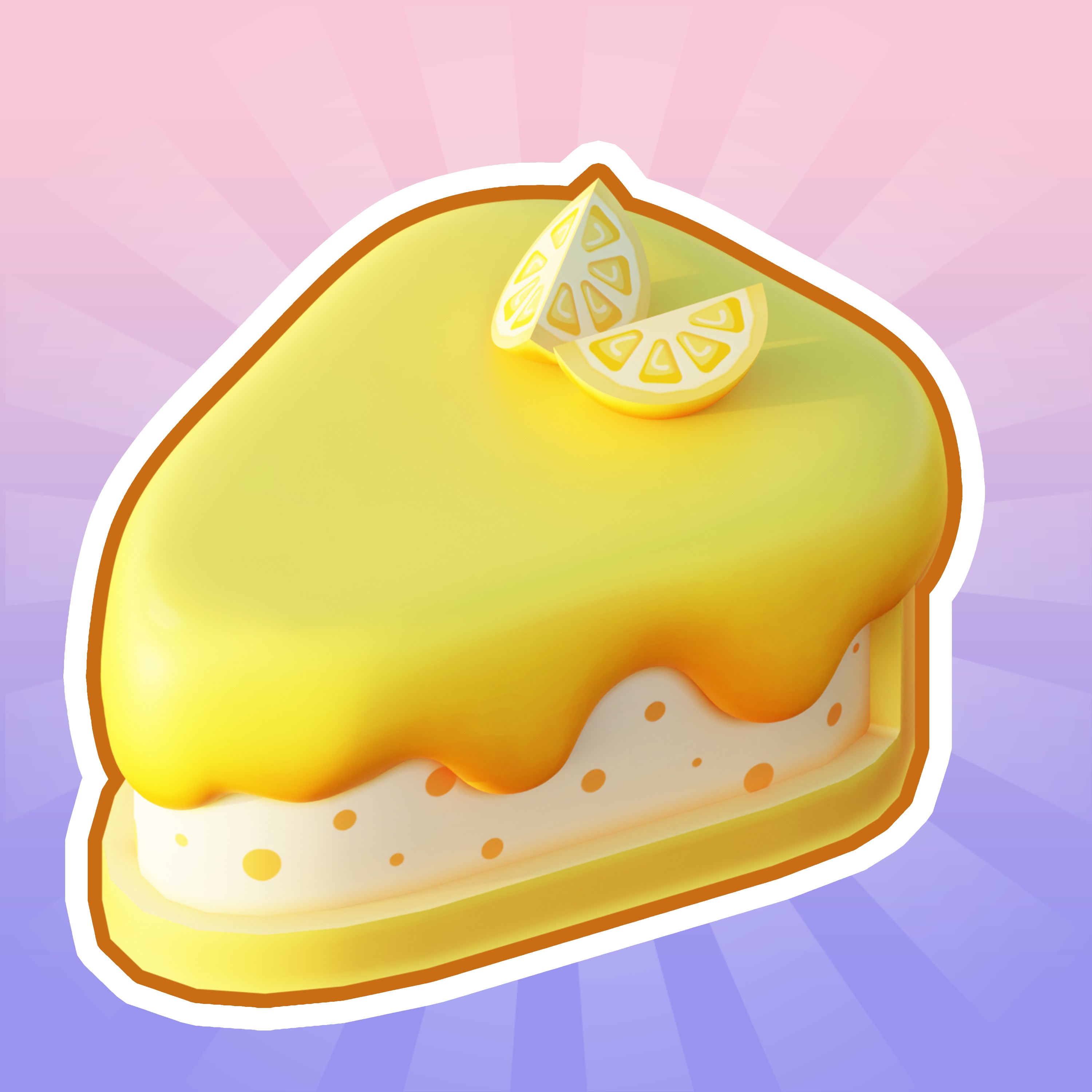 Cartoon Cakes 3D model_5