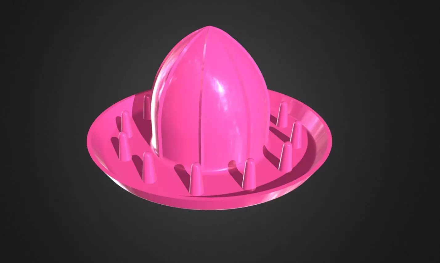Lemon press 3D model