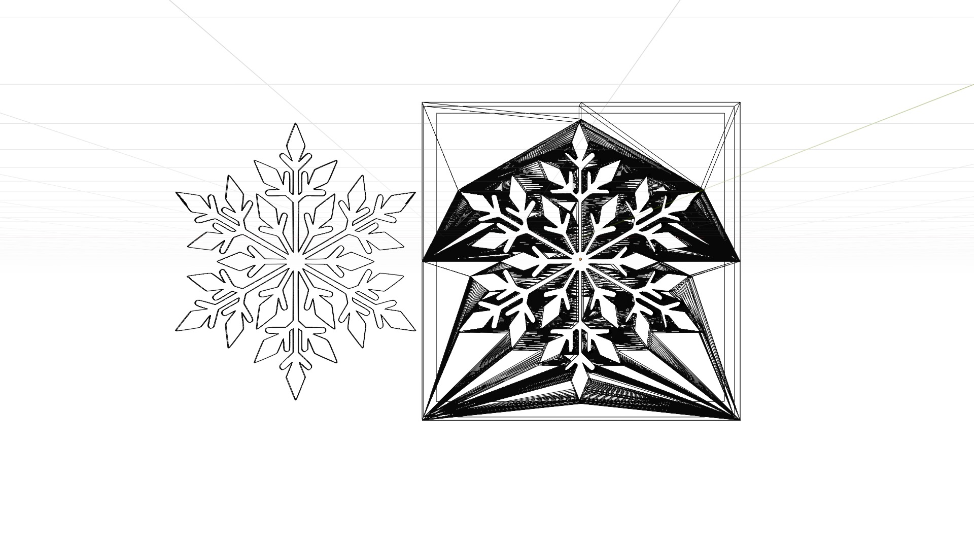 Snowflake 3D model_16