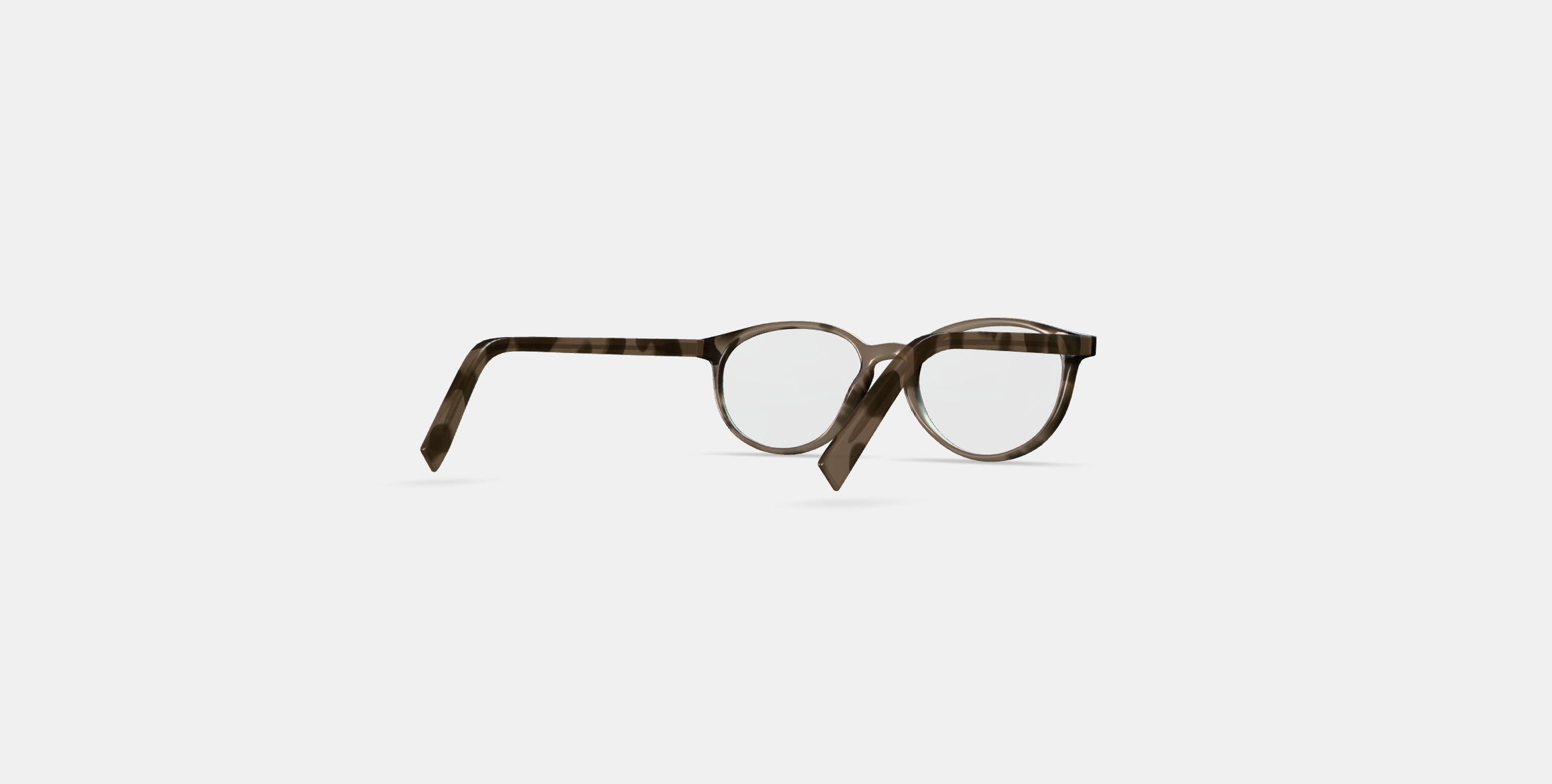Watts Eyeglasses in Greystone Low-poly 3D model_5