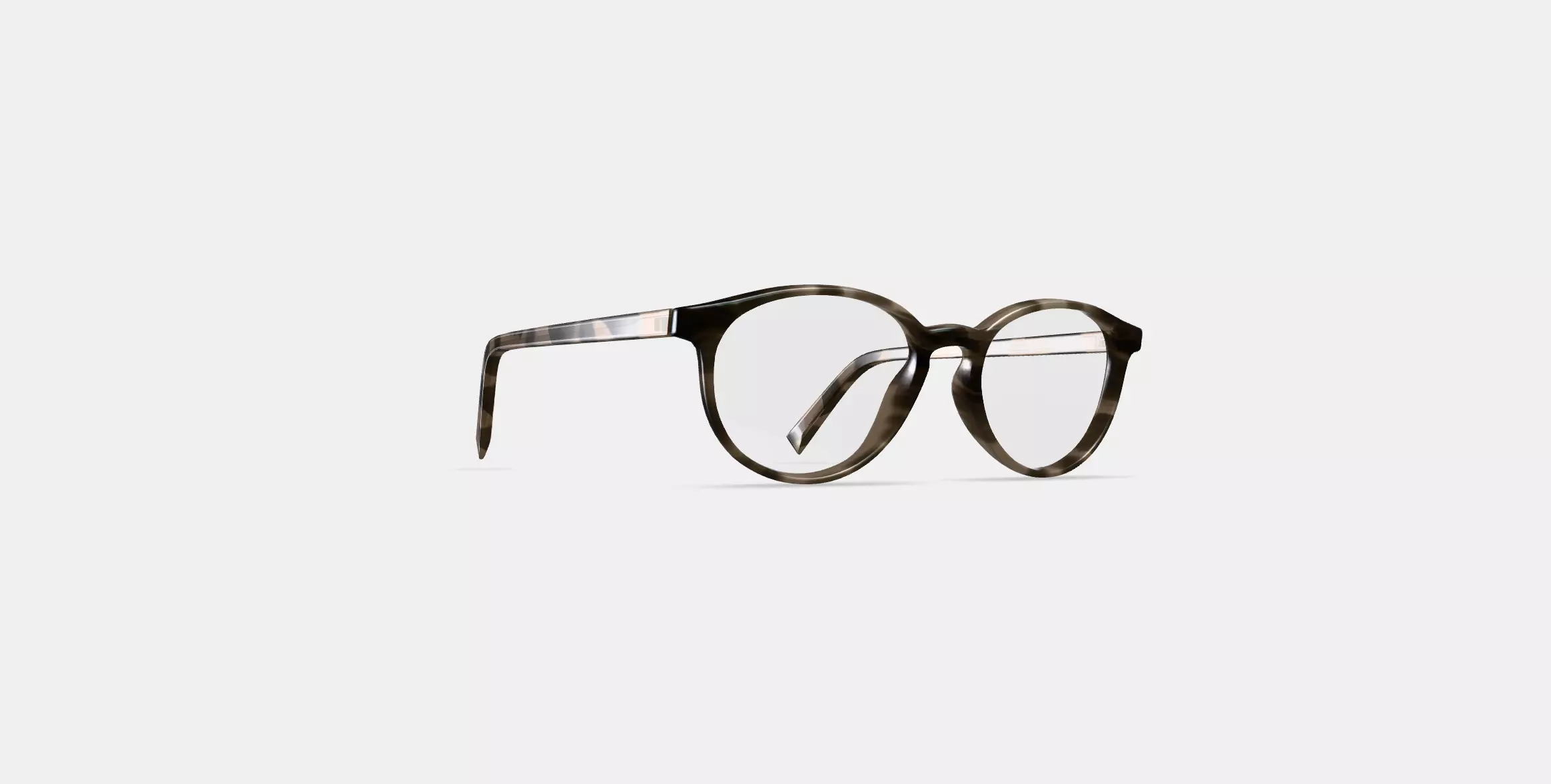 Watts Eyeglasses in Greystone Low-poly 3D model_0