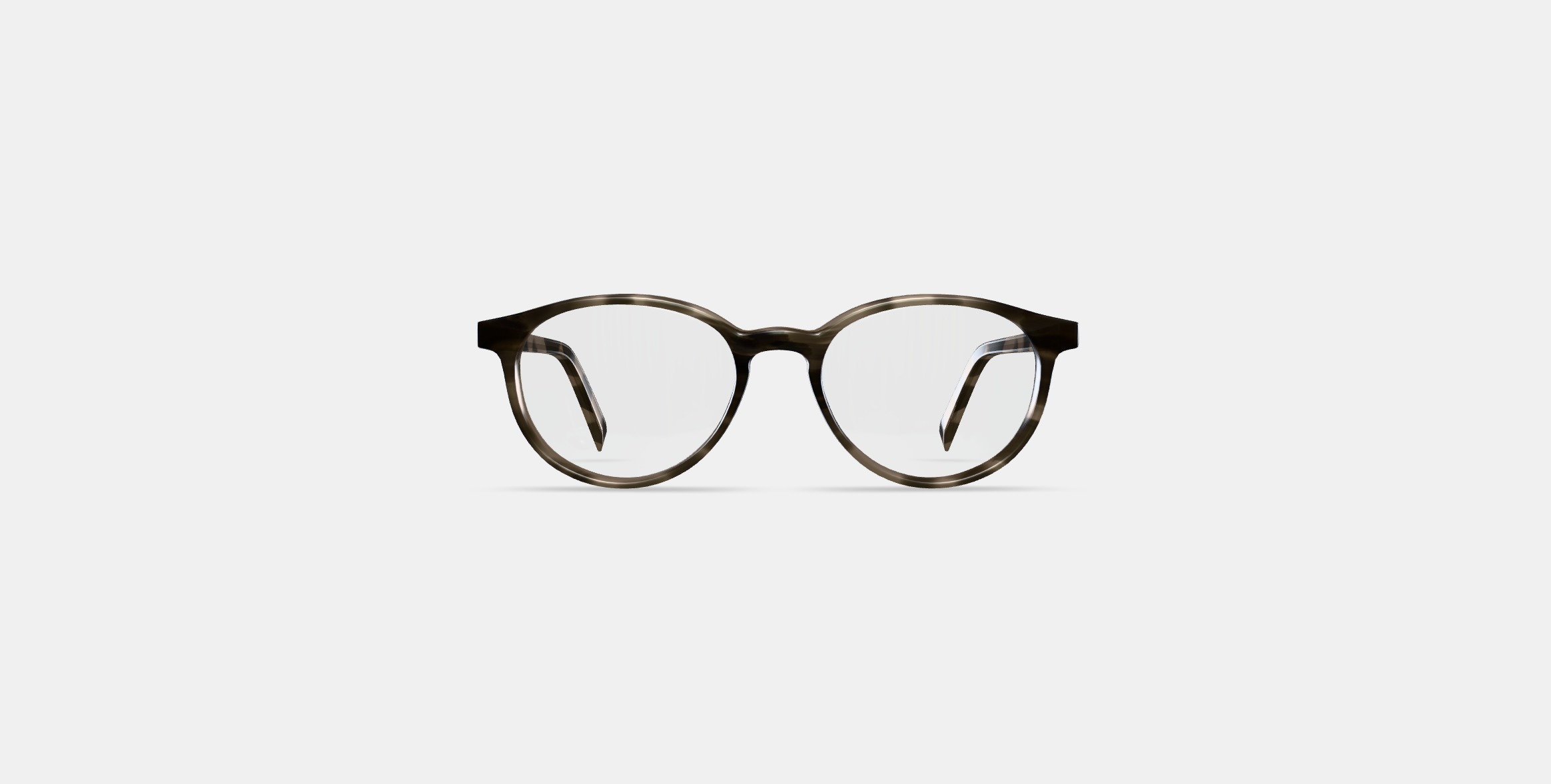 Watts Eyeglasses in Greystone Low-poly 3D model_10