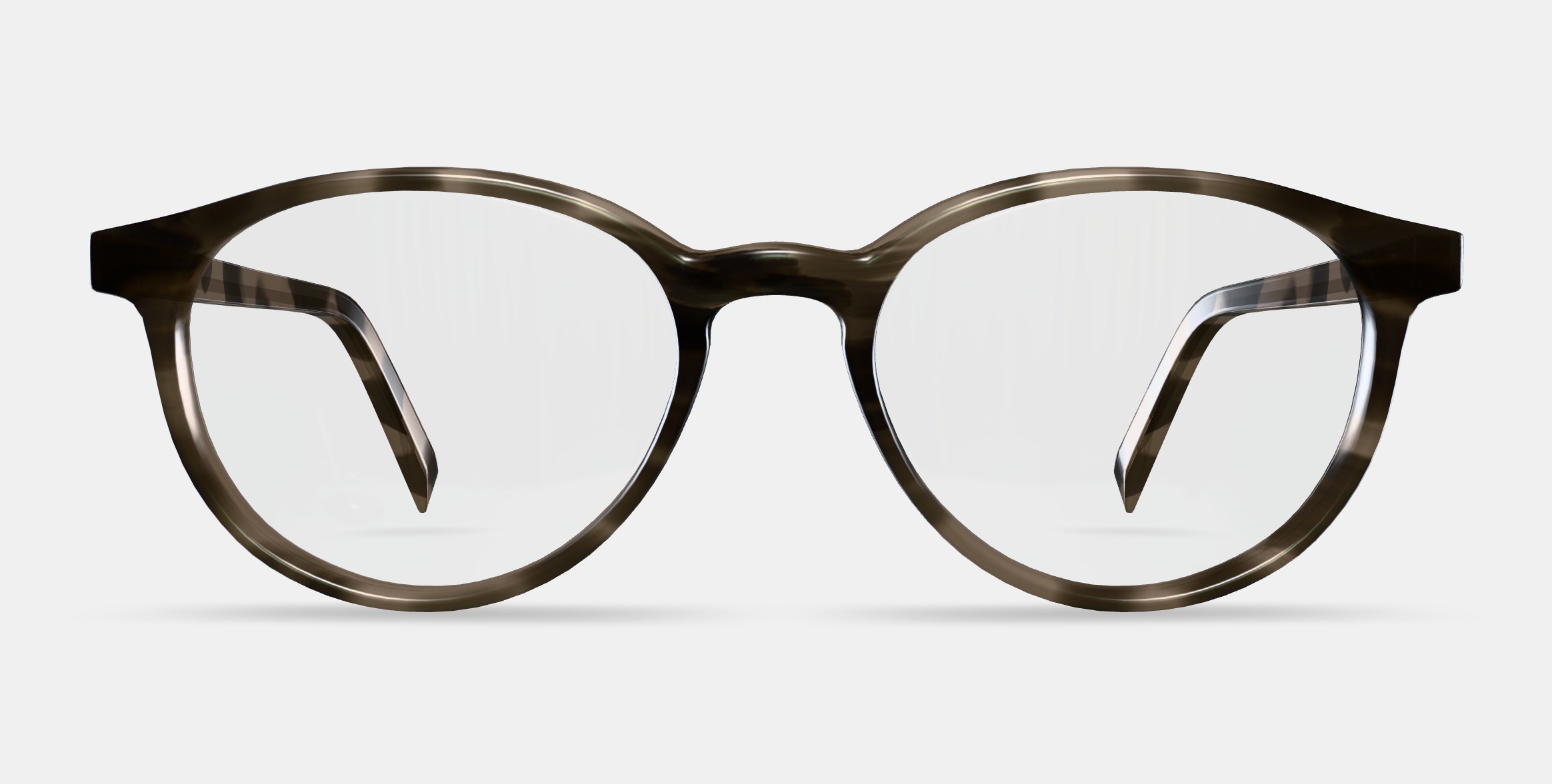 Watts Eyeglasses in Greystone Low-poly 3D model_11