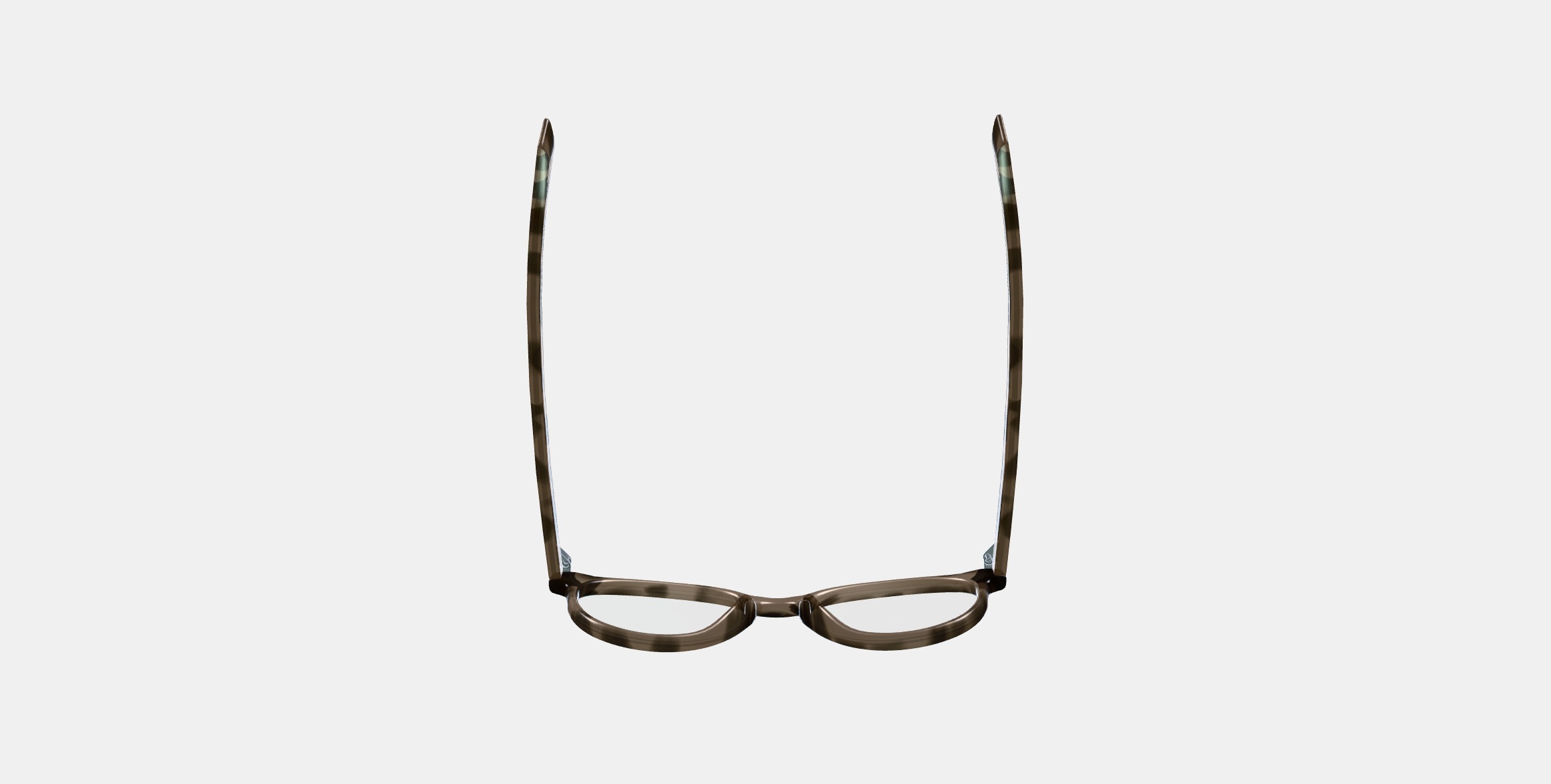 Watts Eyeglasses in Greystone Low-poly 3D model_7