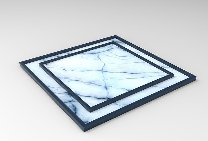 Rea Tray Low-poly 3D model