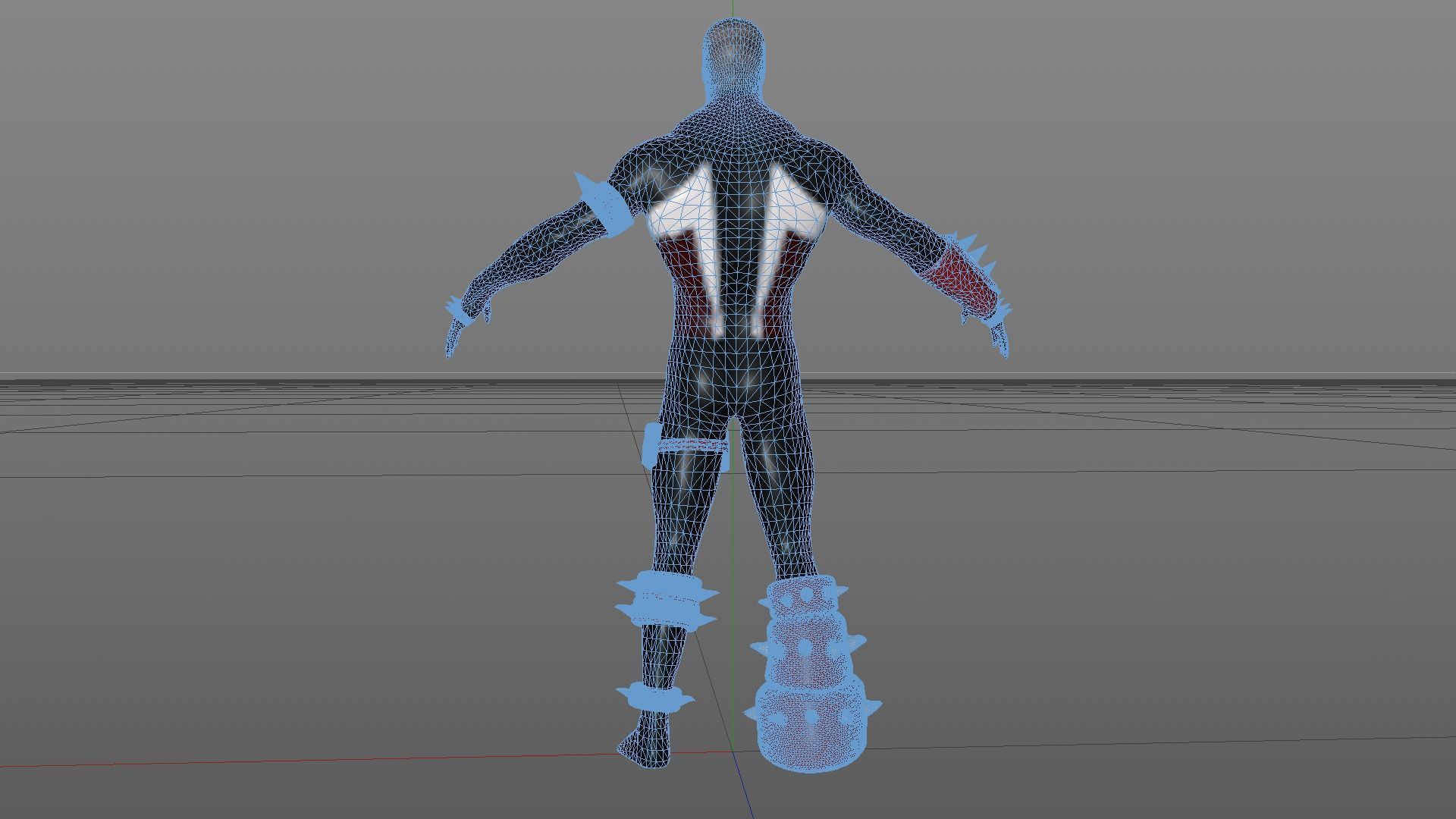 Spawn 3D Avatar Low-poly 3D model_8