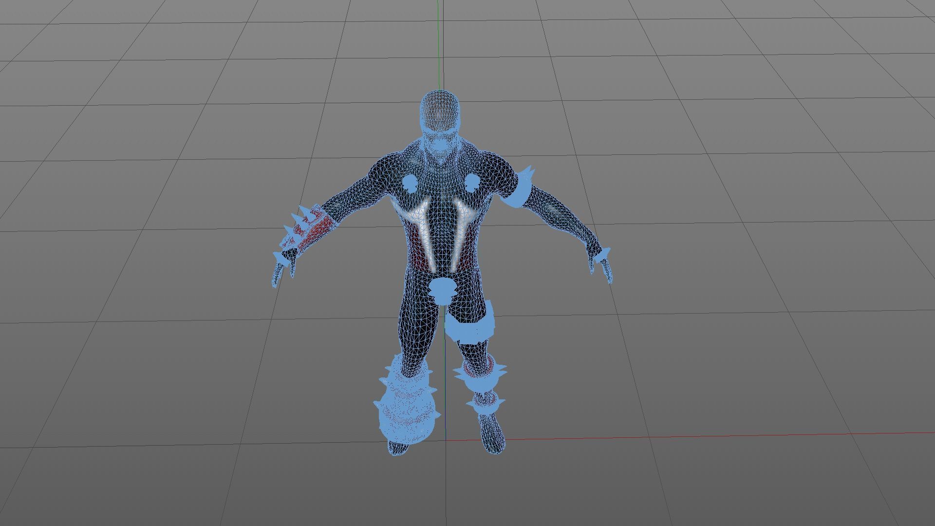 Spawn 3D Avatar Low-poly 3D model_11
