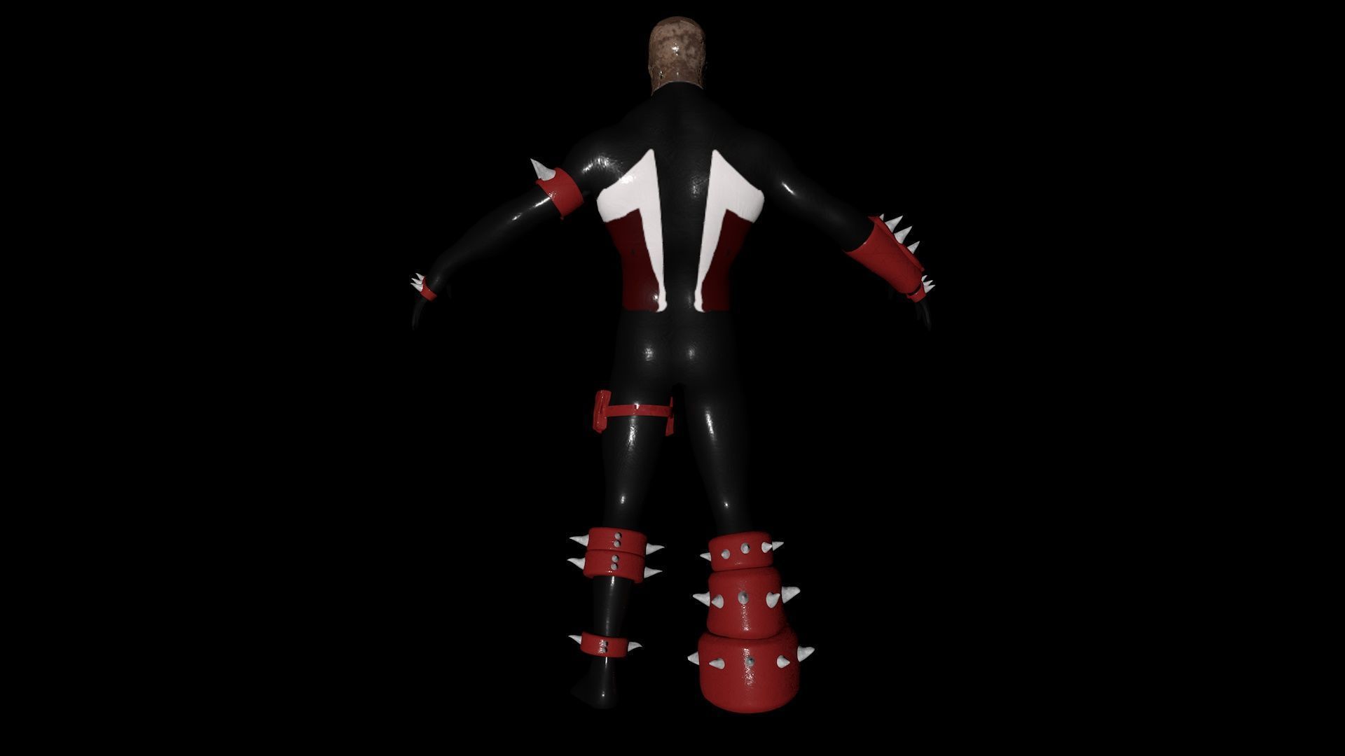 Spawn 3D Avatar Low-poly 3D model_2