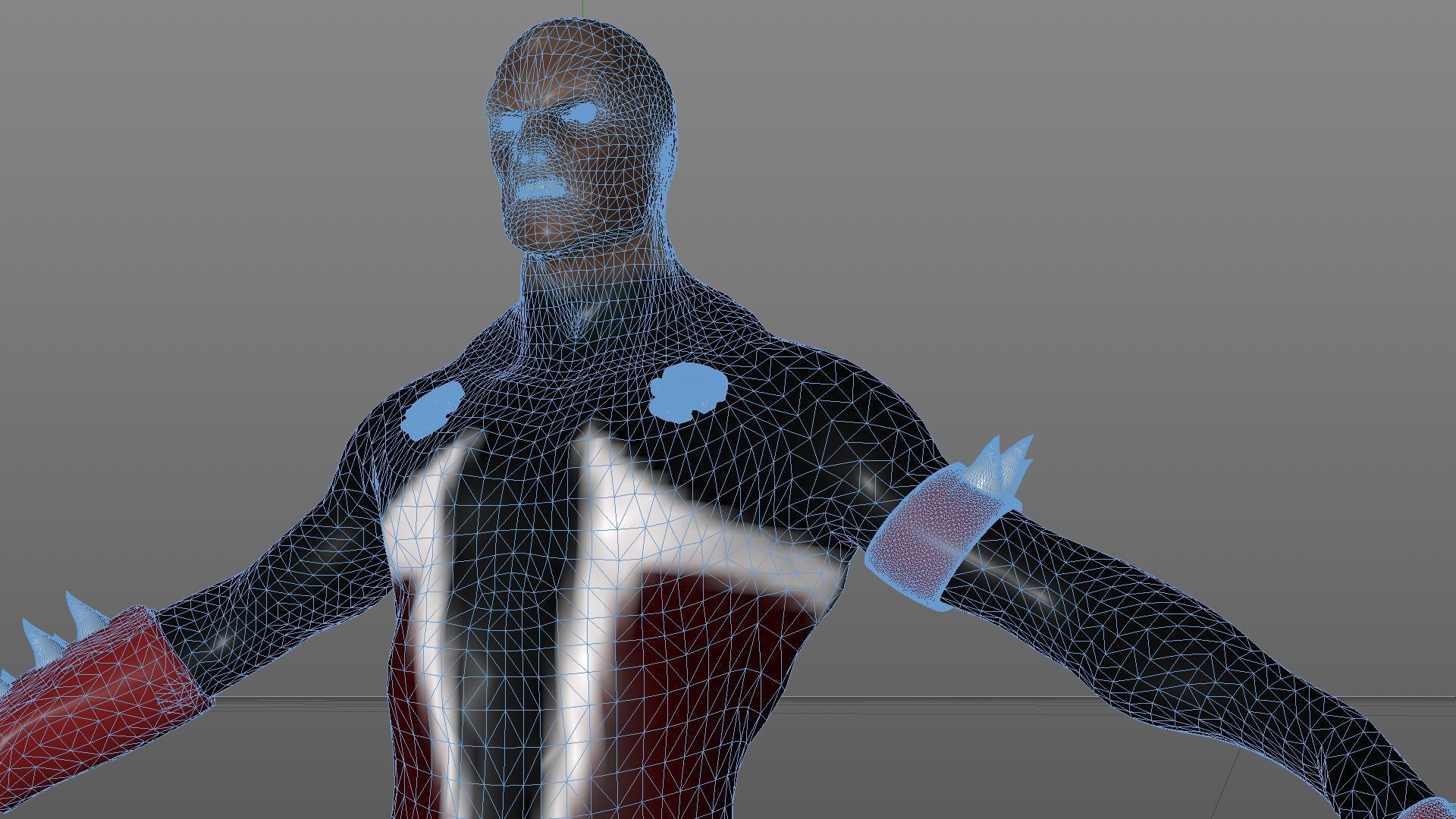 Spawn 3D Avatar Low-poly 3D model_9