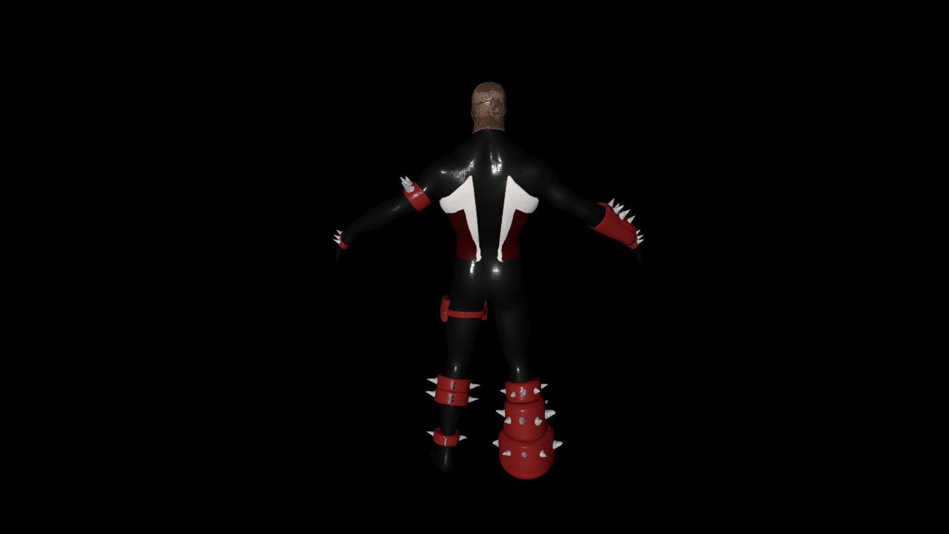 Spawn 3D Avatar Low-poly 3D model_6
