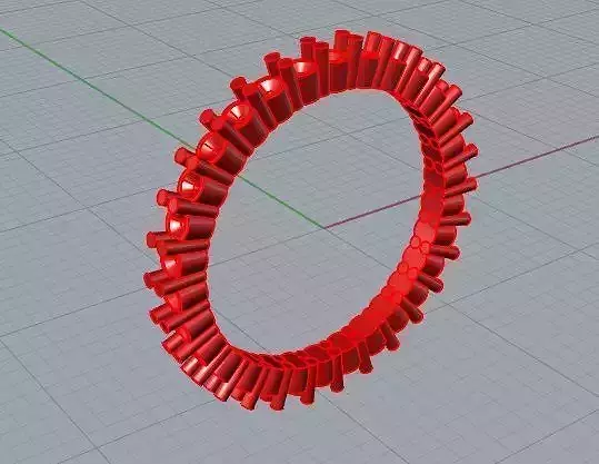 ETERNITY RING 2MM STONE SIZE 7  DIAMETER 17-2MM