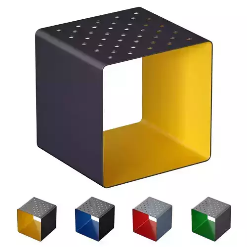 Metal Perforated Chair Stool Radium Stool Mmcite