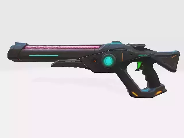 futuristic sci-fi energy weapon 