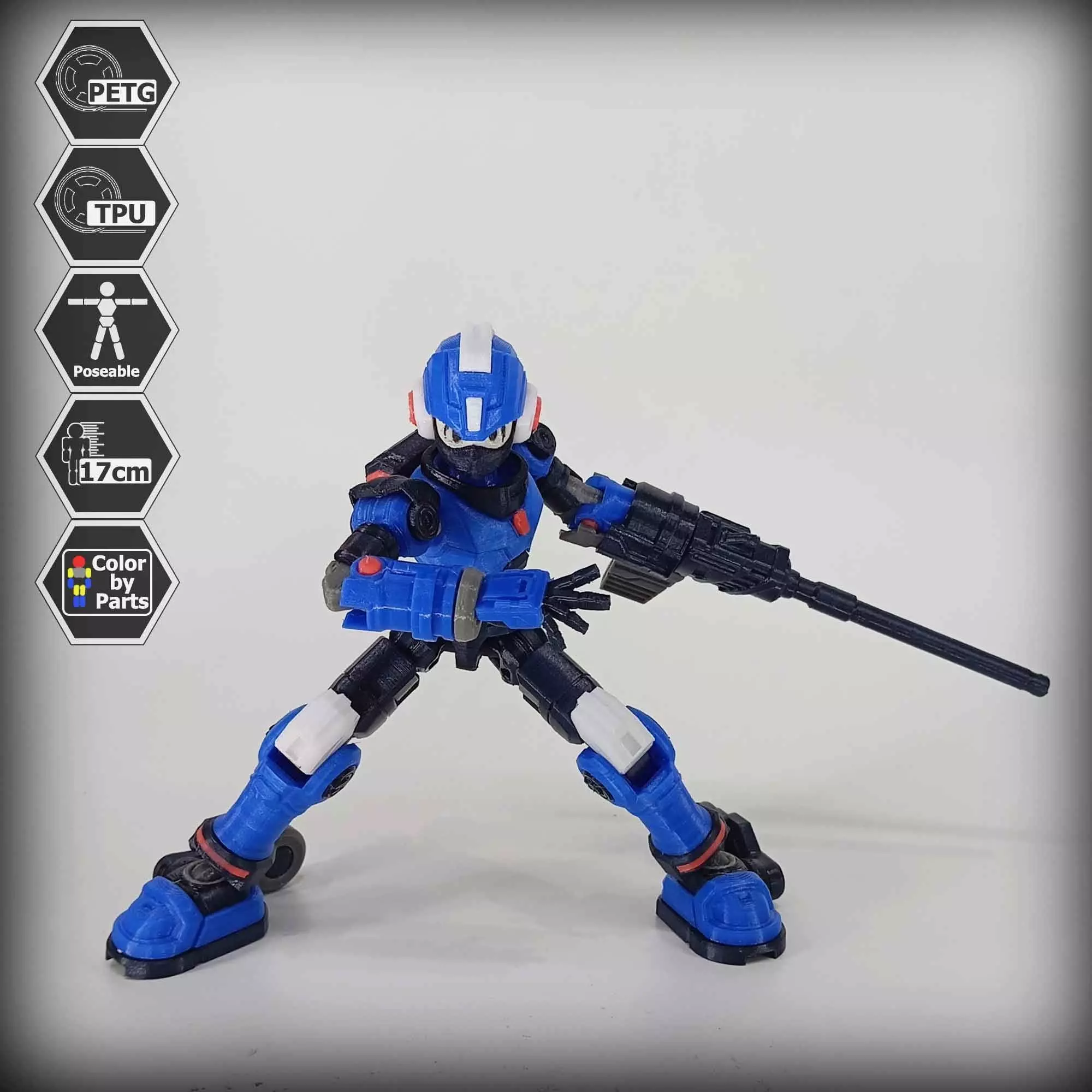 3dPrinted Megaman Action Figure  Reploid VEX 3D print model_0